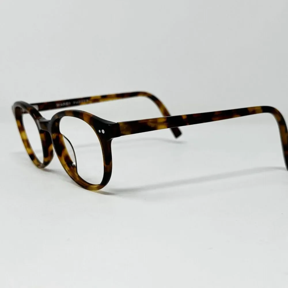 Warby Parker Anselm N 247 Acorn Tortoise Eyeglass Frames 46-19-140